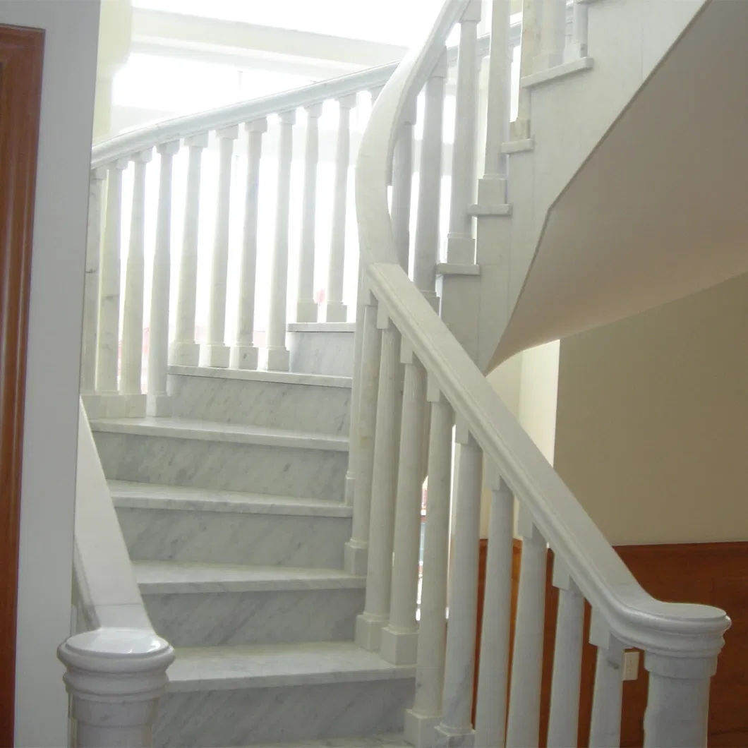 Beige Limestone Interior Steps